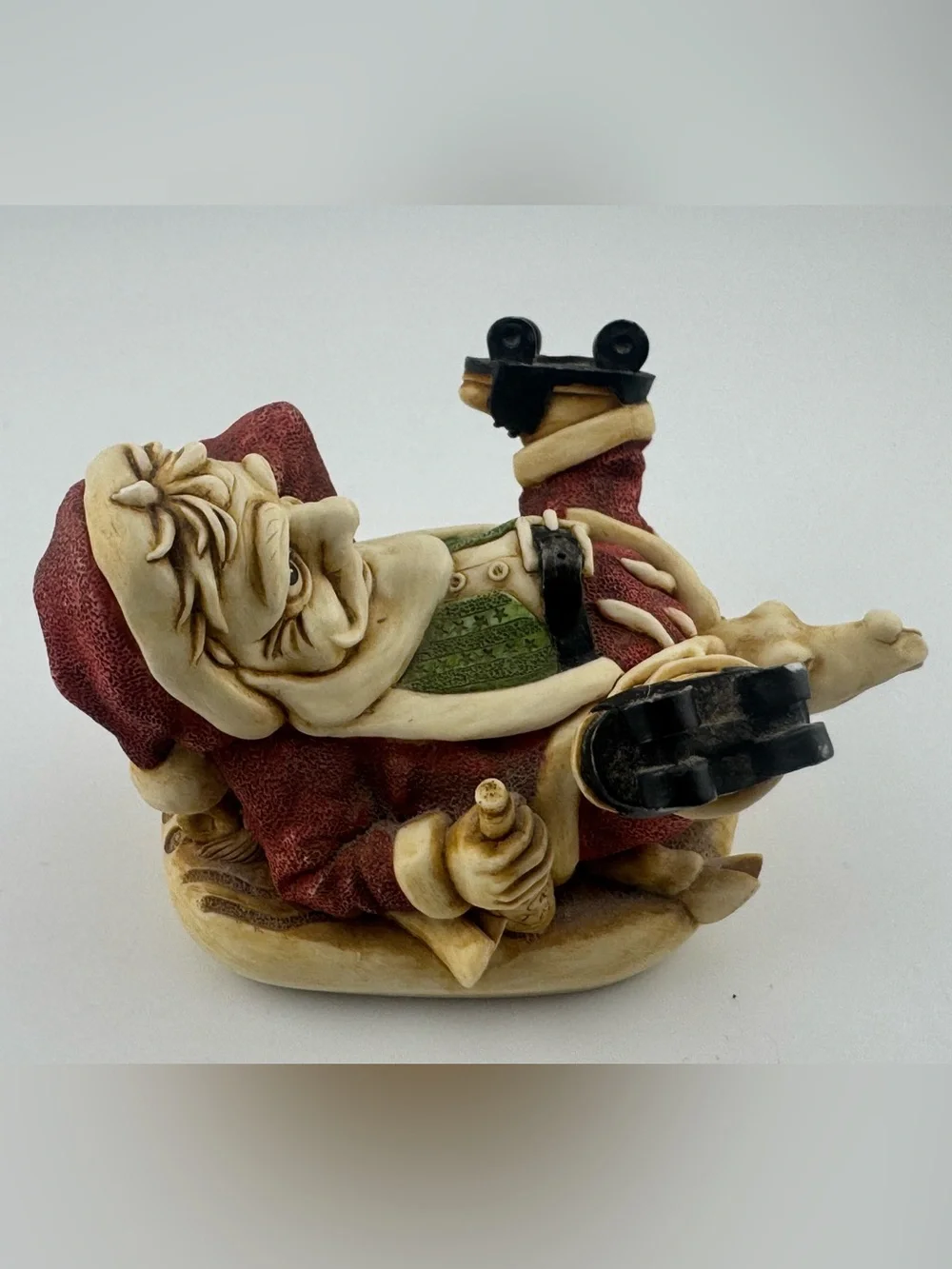 Vintage Harmony Kingdom Santa Holy Roller